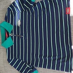 Dickies Blue Green Strip Tshirt